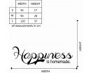 Happiness is Homemade